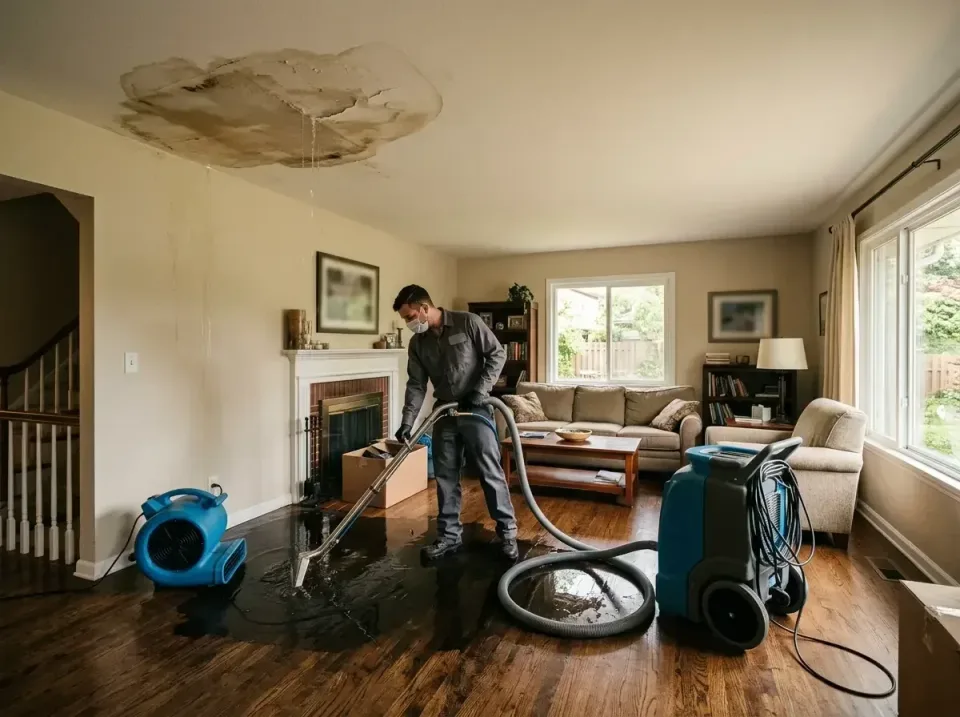 attic-pipe-burst-ceiling-drip-008 — frequently asked questions, Water Damage Restoration & Carpet Care in Middletown, IN